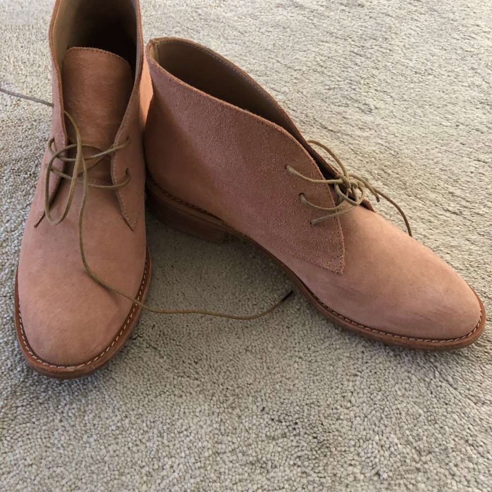 Anthropologie Pink Huma Blanco Booties - Picture 2 of 2